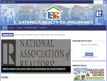 Tablet Screenshot of gatanelarealty.com